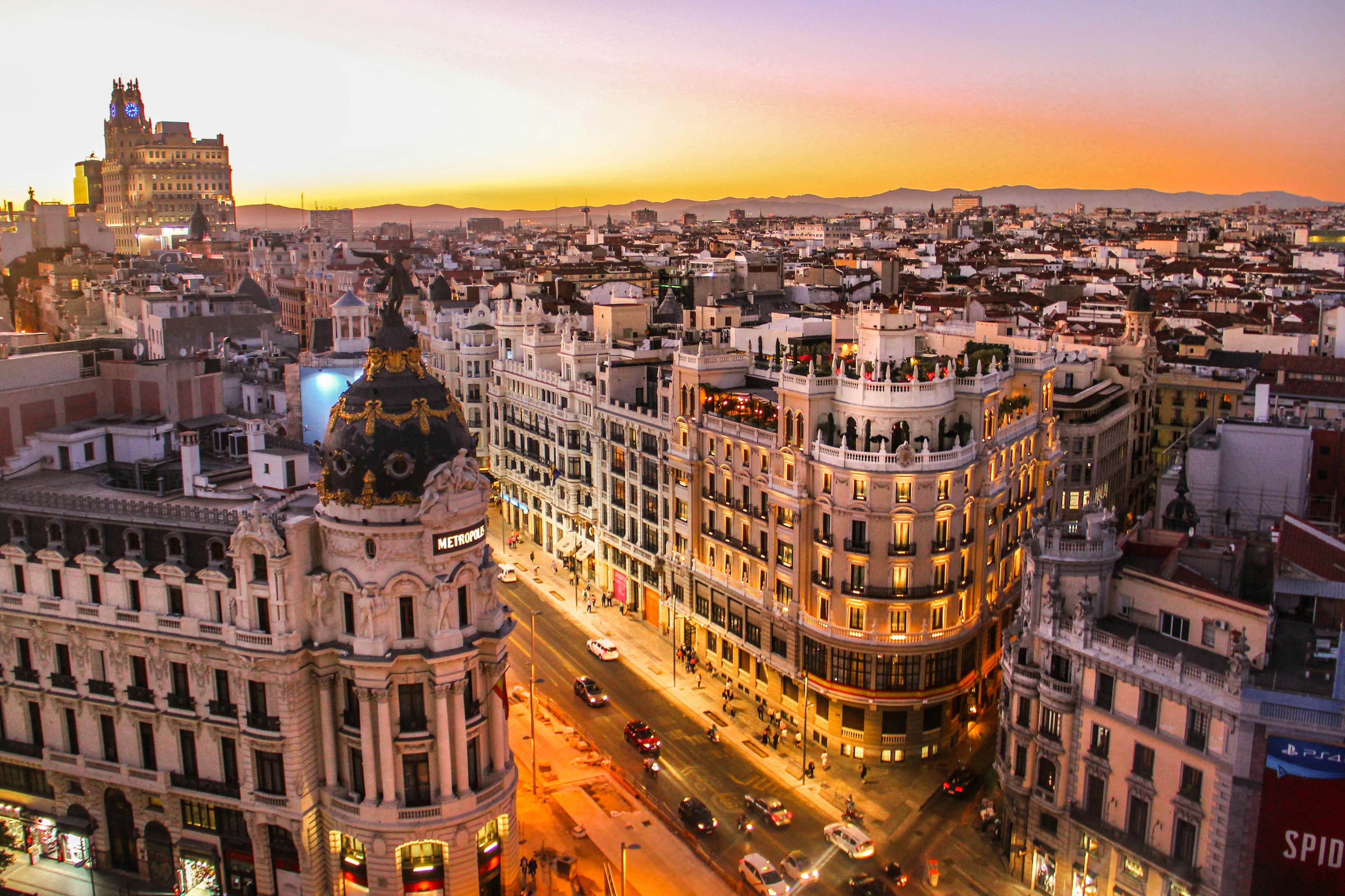 Madrid cityscape