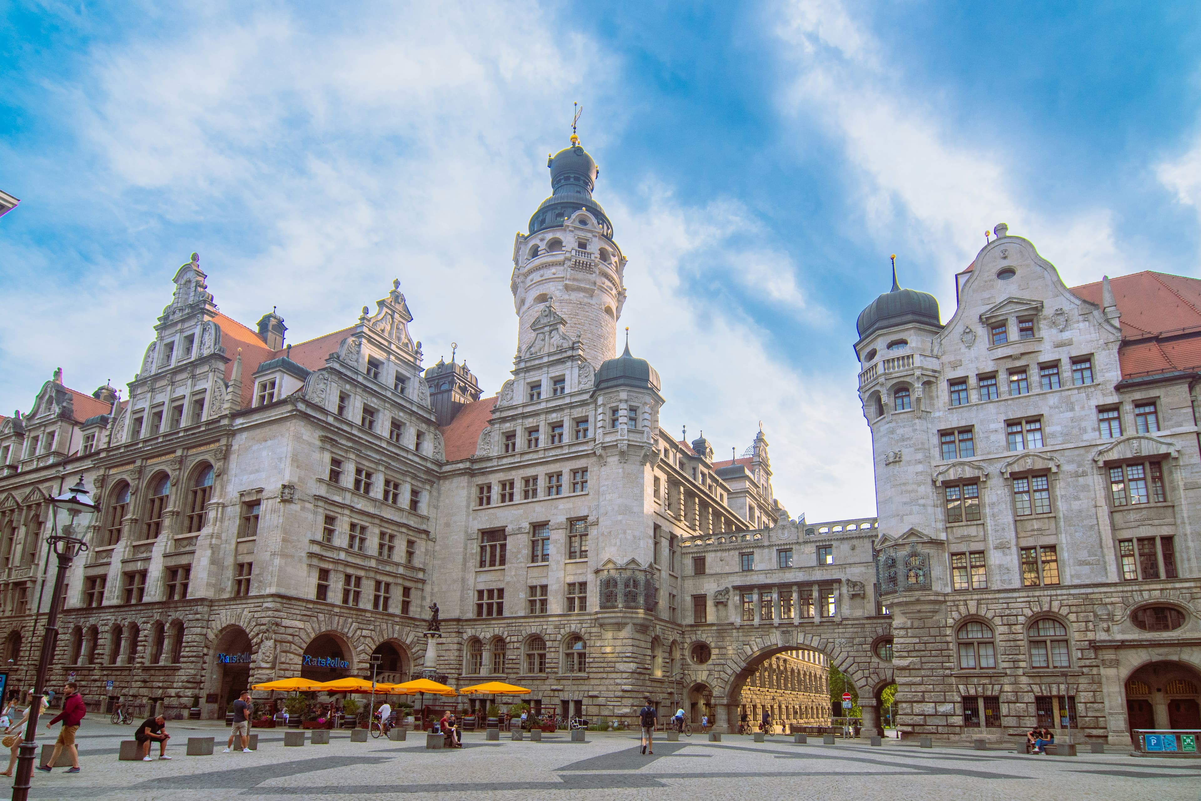 Leipzig cityscape