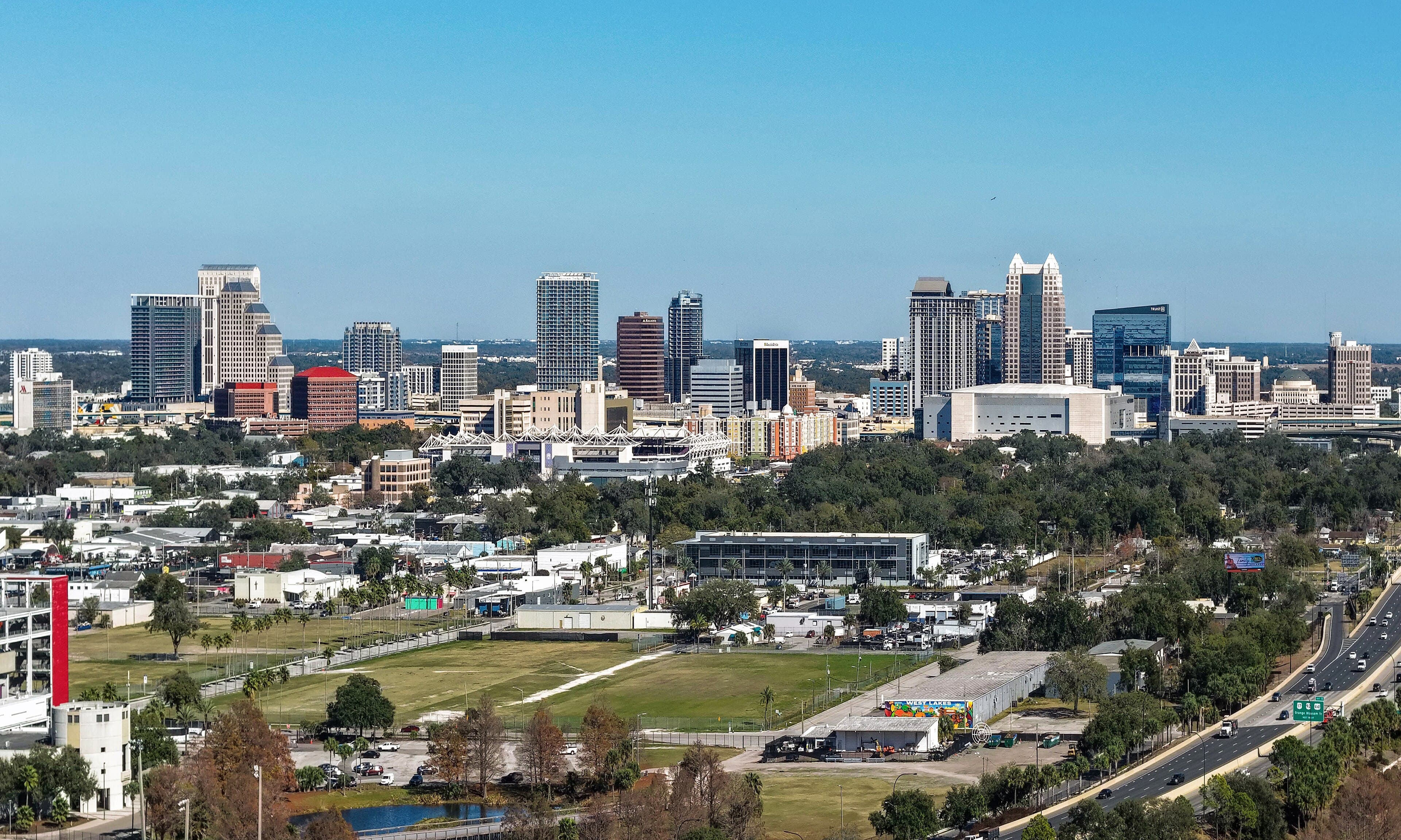 Orlando cityscape