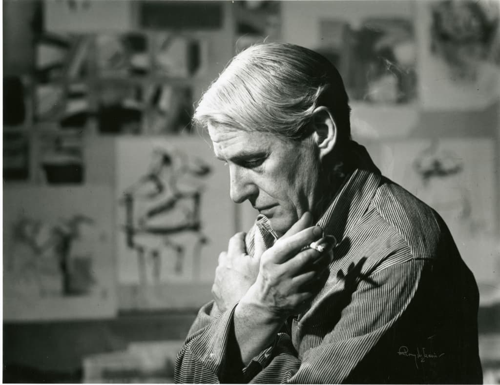 Portrait of Willem de Kooning